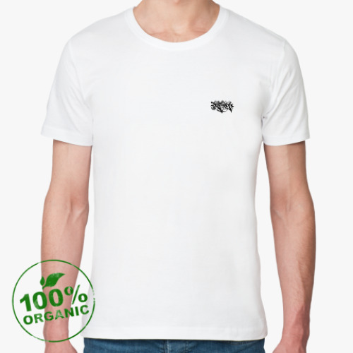 Футболка из органик-хлопка с принтом hip hop