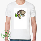 Мужская футболка органик