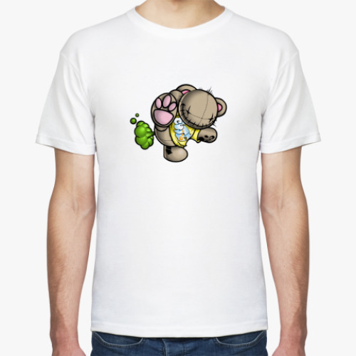 Футболка с принтом  граффити