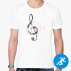 Мужская спортивная футболка