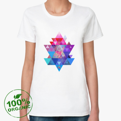 Женская футболка из органик-хлопка с принтом 'HIPSTA SWAG' collection:Marilyn Monroe