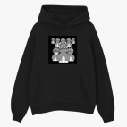 Толстовка худи оверсайз