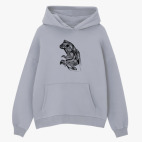 Толстовка худи оверсайз