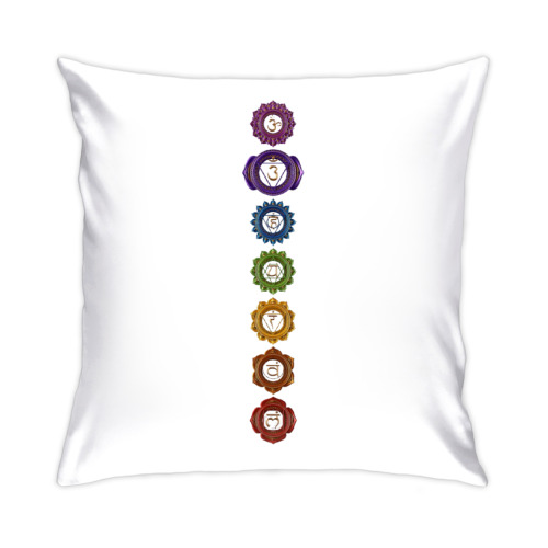 Подушка с принтом Сахасрара чакра