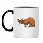 Кружка двухцветная