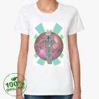 Женская футболка органик