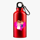 Металлическая бутылка 400 мл UV-DTF