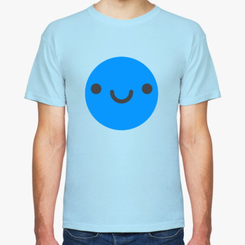 Футболка с принтом Улыбка