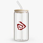 Банка с бамбуковой крышкой