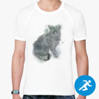 Мужская спортивная футболка