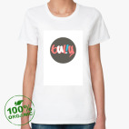 Женская футболка органик