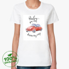 Женская футболка органик