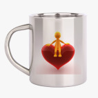 Кружка металлическая