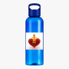 Прозрачная спортивная бутылка