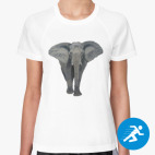 Женская спортивная футболка