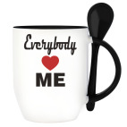 Кружка с ложкой