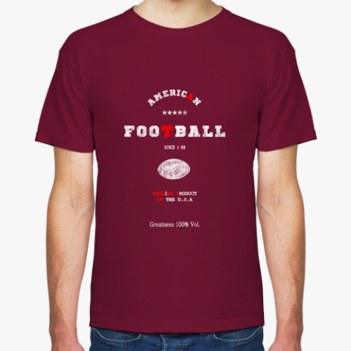 Футболка с принтом American Football