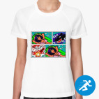 Женская спортивная футболка