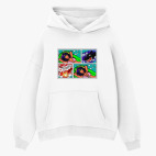 Толстовка худи оверсайз