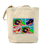 Комикс. Девушка и акула.