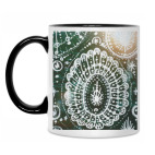 Кружка двухцветная