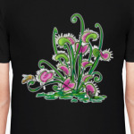 Мухоловка и пчела