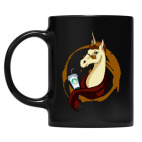 Кружка цветная UV-DTF