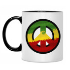 Кружка двухцветная