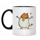 Кружка двухцветная