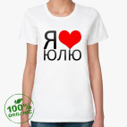 Женская футболка органик
