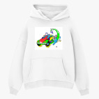 Толстовка худи оверсайз