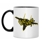 Кружка двухцветная