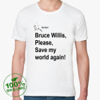 Мужская футболка органик