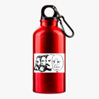 Металлическая бутылка 400 мл UV-DTF