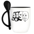 Кружка с ложкой