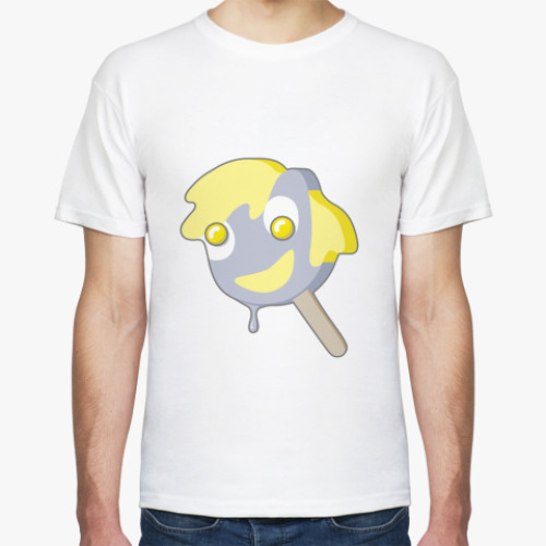 Футболка с принтом  Derpsicle