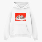 Толстовка худи оверсайз