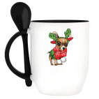 Кружка с ложкой