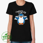 Женская футболка органик