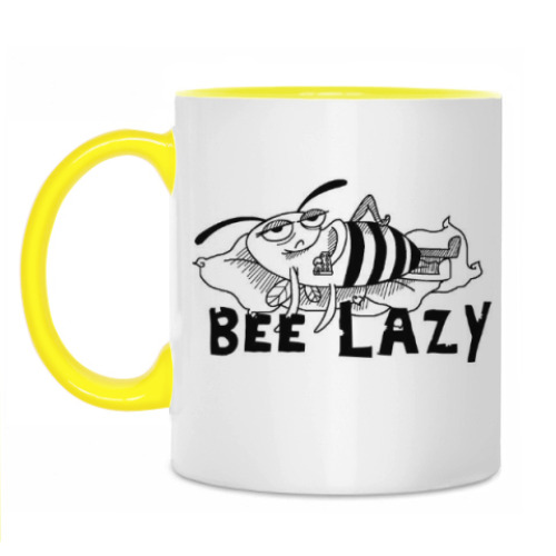 Кружка Ленивая пчела