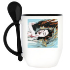 Кружка с ложкой