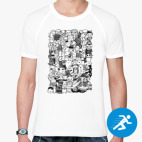 Мужская спортивная футболка