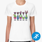 Женская спортивная футболка