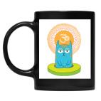 Кружка цветная UV-DTF