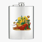 Фляжка стальная