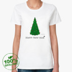 Женская футболка органик