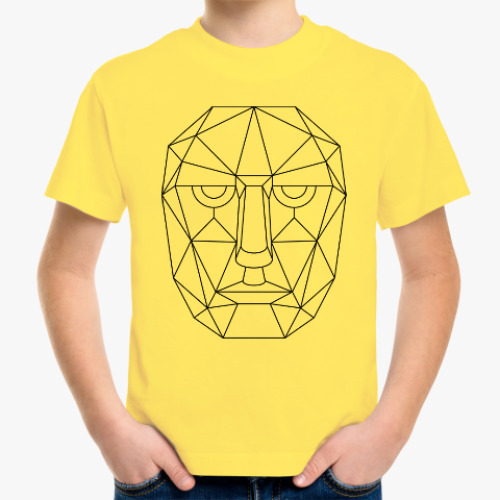 Детская футболка с принтом Суровый полигон