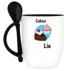 Кружка с ложкой