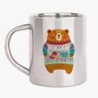 Кружка металлическая