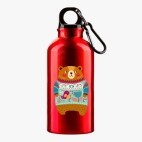 Металлическая бутылка 400 мл UV-DTF